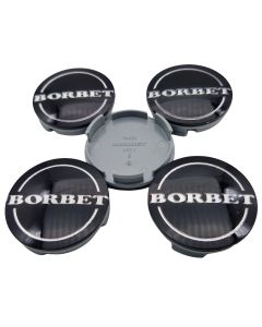 5x Borbetdeckel 55mm vorne