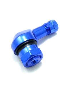 Alu Winkelventil Blau 11,3mm 