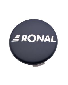 1x Original RONAL Nabendeckel 56,5mm / 53mm - Schwarz Matt M57 Center Cap Deckel Felgendeckel Nabenkappen