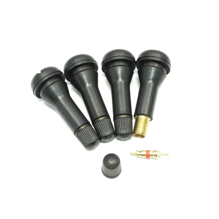Autoreifen Ventil 100 Stück TR413-Gummiventile, Universelle Gummiventile Ventil Autoreifen
