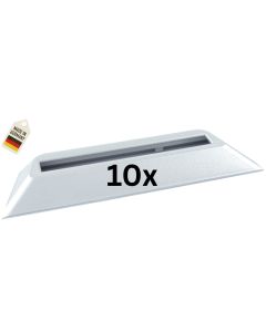 10x Felgenständer Felgen Felgenhalter für Showroom Felgenpräsentation Silber