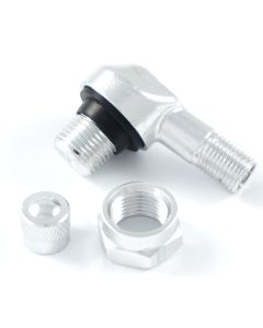 Winkelventil Silber 11,3mm Offen