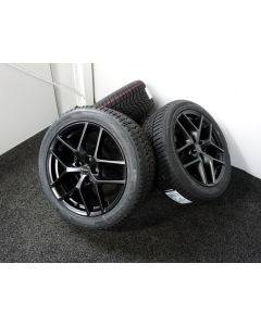 Winterräder für Cupra Formentor Borbet Y Black Matt 8x18 et37 5x112 + TRACMAX S330 225/50 R18 99 V