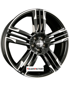 RONAL R58 MCR Jetblack-White Rim 8x20 et50 5x112 Alufelgen Cupra Born  ML164