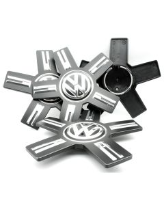 4x VW Touareg Nabendeckel Felgendeckel 760601149 Nabenkappen