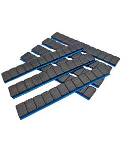 420g Auswuchtgewichte schwarz kunststoffbeschichtete Stahlgewichtsriegel 7x60g Klebegewichte Kleberiegel