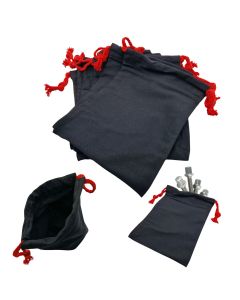 10x Stoffbeutel Bolzensack Schrauben Radschrauben Tasche Kordelzug 21x15cm Beutel Aufbewahrunsbeutel 