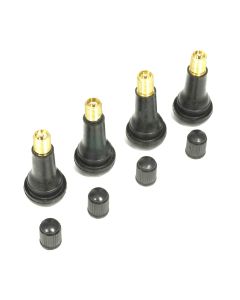 4x Stück Snap-In Gummiventile TR 413