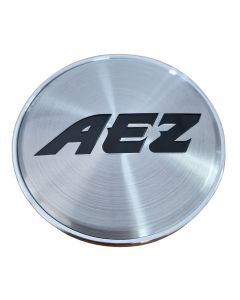 1x AEZ Nabendeckel 68 mm / 65 mm (AZE), ZT2220 Felgendeckel Nabenkappe Radnabenkappe, Silber Alu gebürtset , Original Felgenkappe