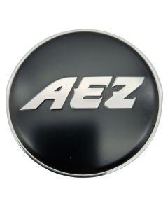 1x AEZ Nabendeckel 68 mm / 65 mm (AZH), ZT2220 Felgendeckel, Schwarz Matt, Nabenkappe Radnabenkappe, Original Felgenkappe