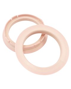 1x Zentrierring 74,1 - 60,1 | 74.1 auf 60.1| Rosa Zentrierringe
